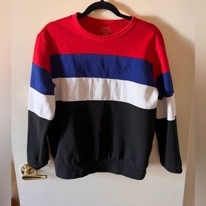 Boys Ralph Lauren Colorblock Crewneck